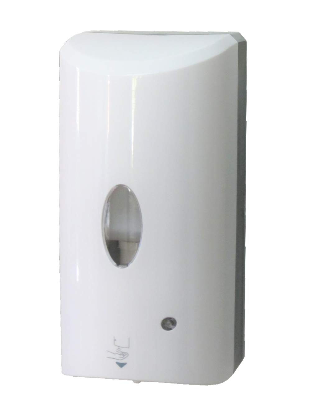 Desinfektionsmittelspender Set mit Infrarot-Sensor und Ständer Wand-Spender für Desinfektionsmittel Seife 1000ml Automatik Seifenspender weiß
