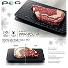 Fairbridge Fast Tray The Safest Way to Defrost Meat or Frozen Food Quickly Without Electricity, Microwave, Hot Water or Any Other, Small