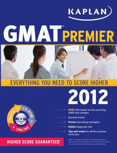Image of Premier with CD-ROM (Kaplan GMAT)