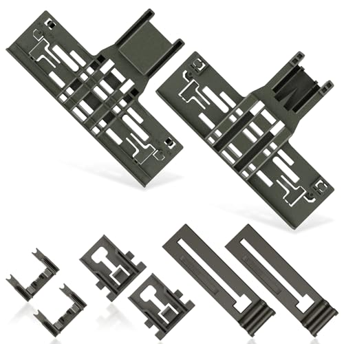 UPGRADED KDTE334GPS0 KDTM354DSS4 KDPE234GPS0 W10306646 Upper Rack Adjuster Kit Compatible With Kitchenaid Dishwasher Replacement Parts WPW10546503 W10546503 Whirlpool Kitchenaid Dishwasher Top Rack