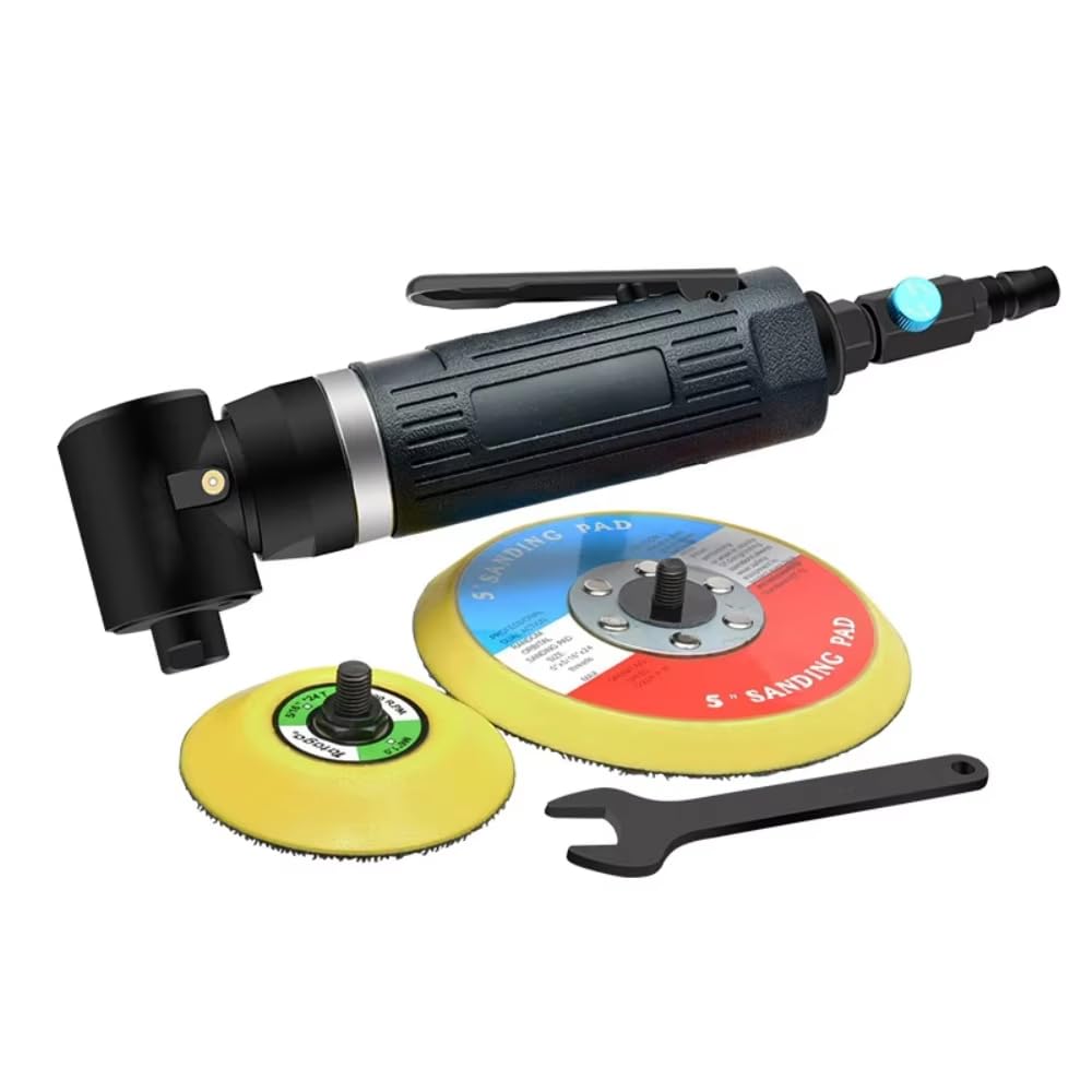 Pneumatischer Polierer, Druckluft-Winkelschleifer-Set