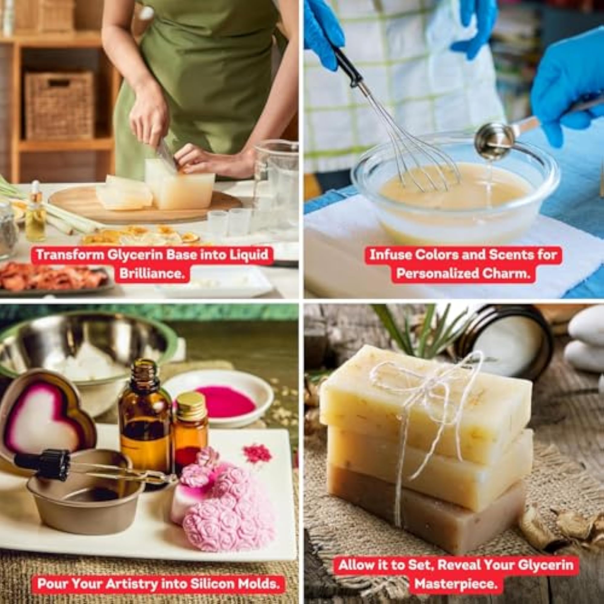 Sandalwood Soap Base, 500g, Natural & Organic Melt & Pour