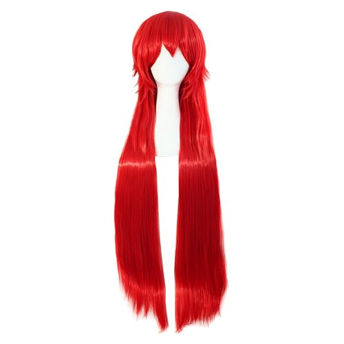 MapofBeauty - Peluca para cosplay 315in color rojo