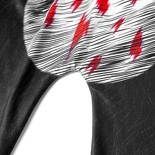 Kids Boys Cartoon Cat Costume Scacy Scp Bad Karma Halloween Cosplay Creepy Evil Bodysuit Horror Jumpsuit Party Outfit #TOP4