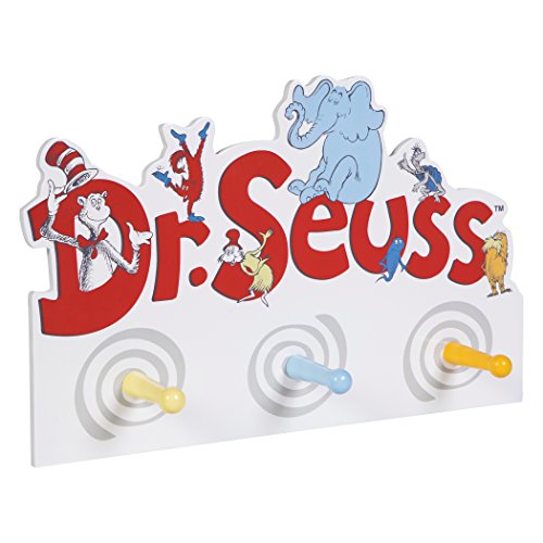 Trend Lab Dr. Seuss Friends Peg Hook, Multi