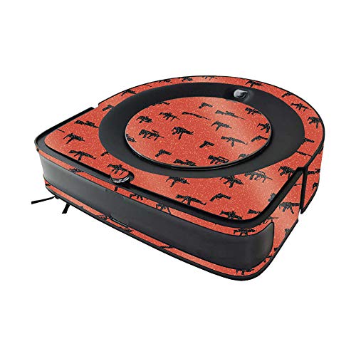 Image of MightySkins Glossy Glitter Skin Compatible with iRobot Roomba s9 Vacuum - Guns |, Durable High-Gloss Glitter Finish | Easy to Apply and Change Styles | Made in The USA