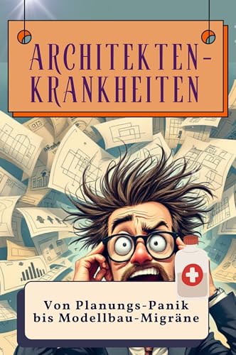 Architekten-Krankheiten - Genial lustiges Humorbuch - das perfekte Geschenk für Weihnachten und Geburtstag: Von Planungs-Panik bis Modellbau-Migräne