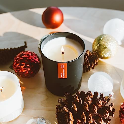 Calyan-Wax-Soy-Wax-Candle-Apples-Maple-Bourbon-Scented-Candle-for-The-Home-Premium-Candle-with-Essential-Oils-102-oz-50-Hour-Burn-Time-Soy-Candle-in-Black-Jar-Gift-for-Men