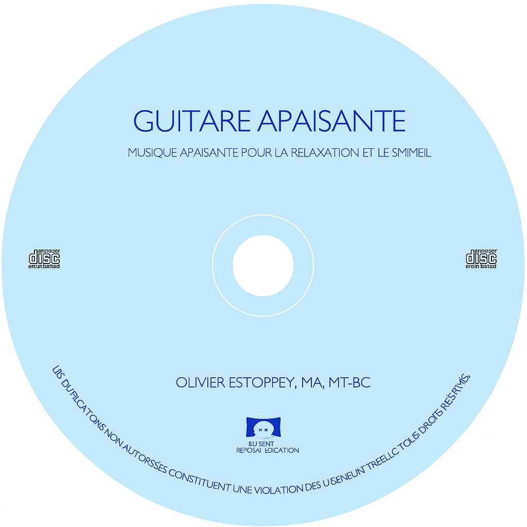 Guitare tranquille musique douce vagues marines relaxation méditation sommeil