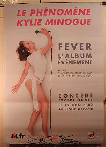 Poster Kylie Minogue 78x110 cm déco murale chic pour grand salon
