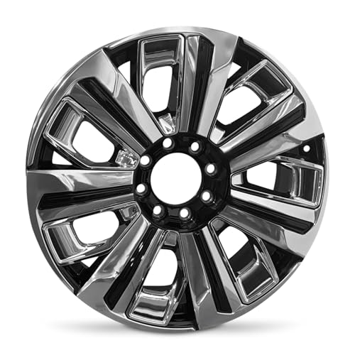 For 2025 Cadillac Escalade IQ 24 Inch Polished Black Alloy - Genuine OEM Rim - Road Ready SUV Wheel