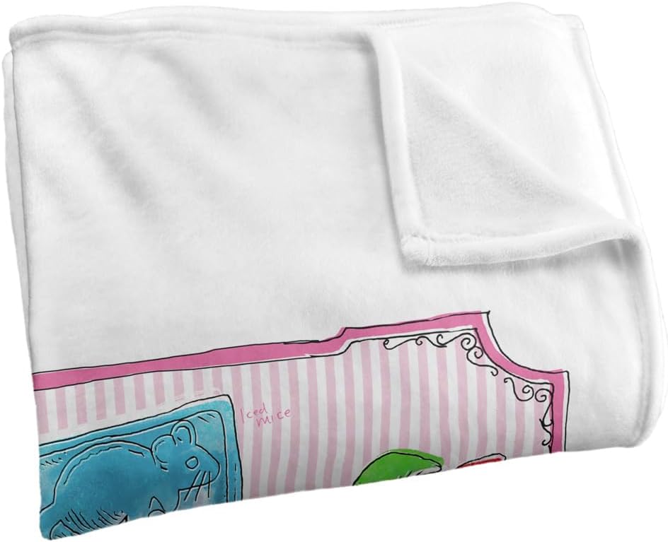 Harry Potter Blanket, 60"x80" Honeydukes Hogsmeade Label Silky Touch Super Soft Throw Blanket