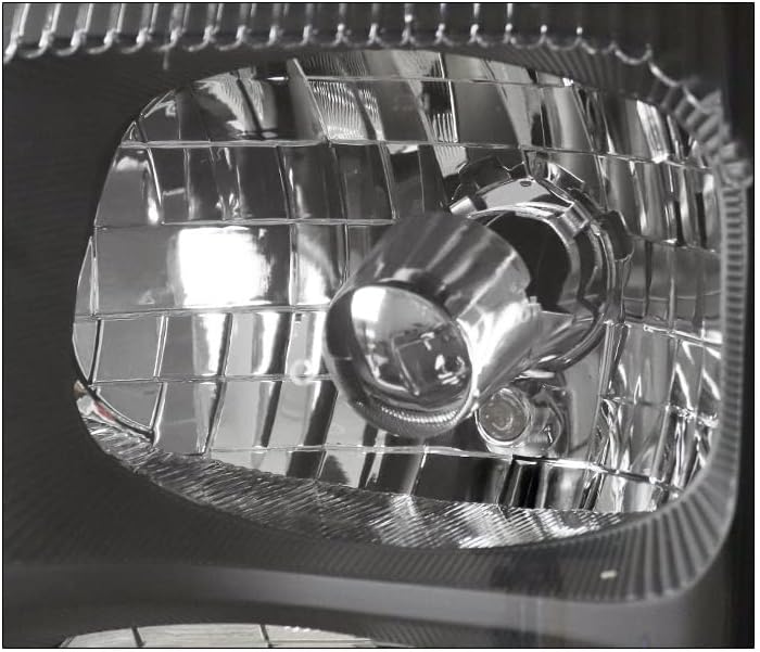 Replacement Black Headlights Headlamps For 2003-2006 Cadillac Escalade/ESV/EXT