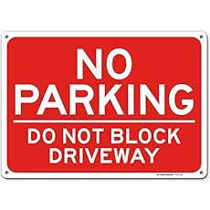 Image of No Parking Do Not Block. Brand catalog list of My Sign Center. This item is rated with a 5.0 scores over 5