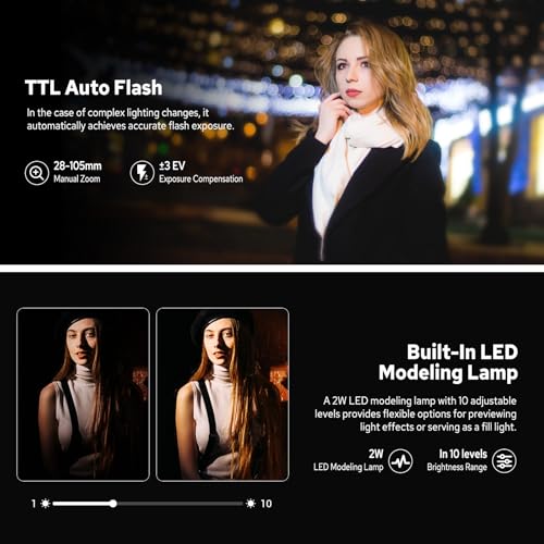 Godox V100 O V100-O Flash for Olympus, 2.4G 100W TTL