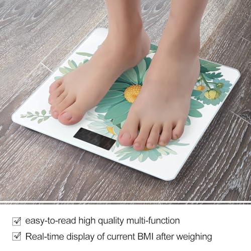 Báscula Digital de Baño con Plataforma Amplia y Display LCD miniatura 5