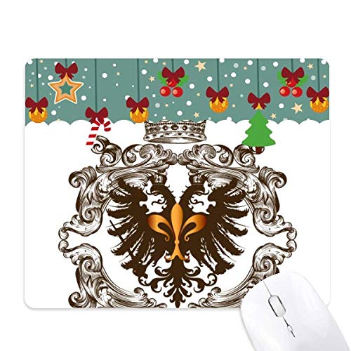 Tapis de souris jeu aigle à deux têtes chevaliers médiévaux pour bureau