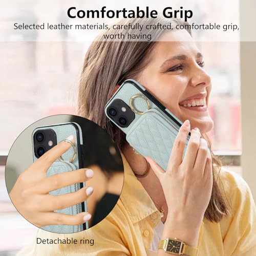 Coque iPhone 12 Mini fermeture éclair avec protection écran verre trempé - 6