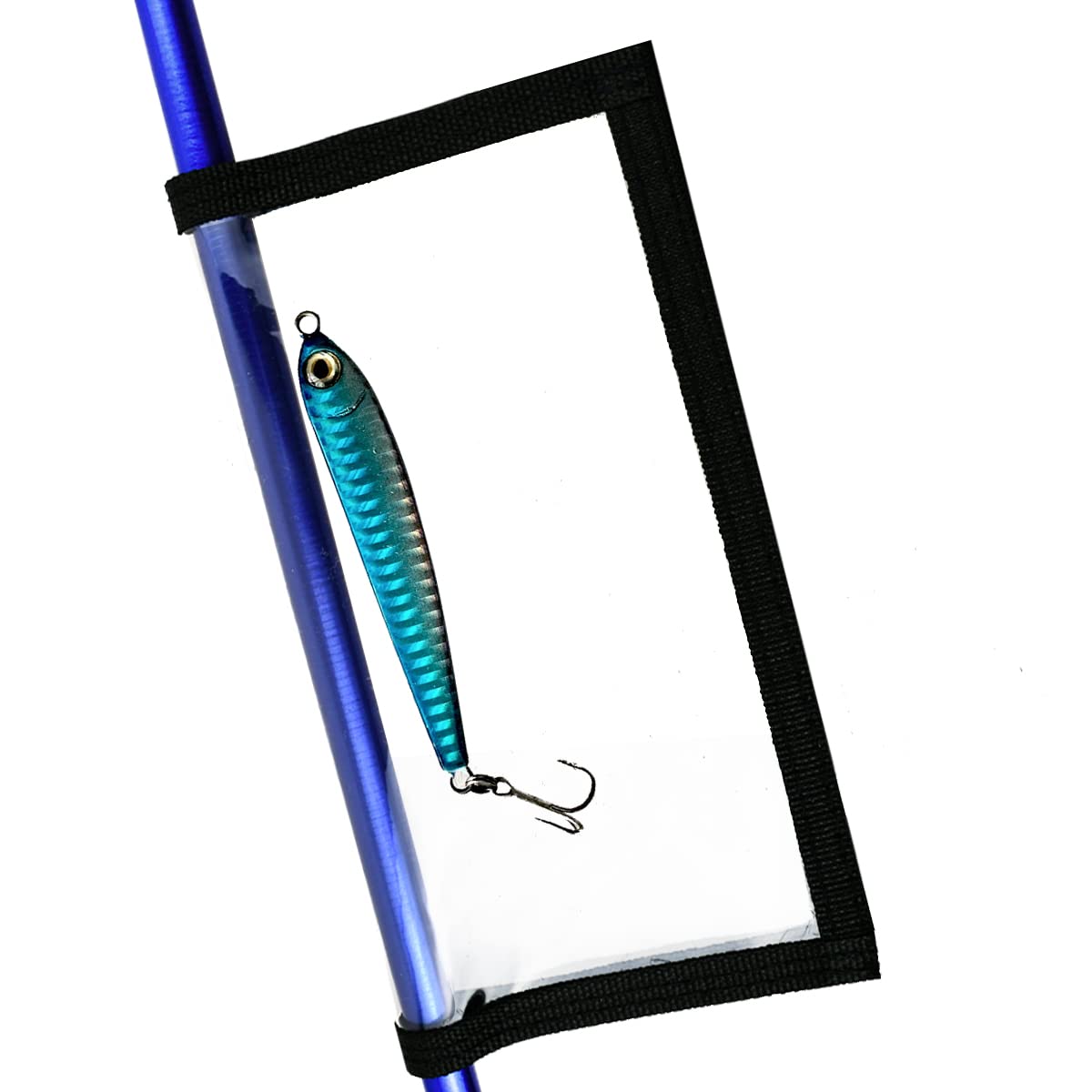 Bilkeru Clear PVC Fishing Lure Wraps Durable Lure Cover Fishing Hook Protector