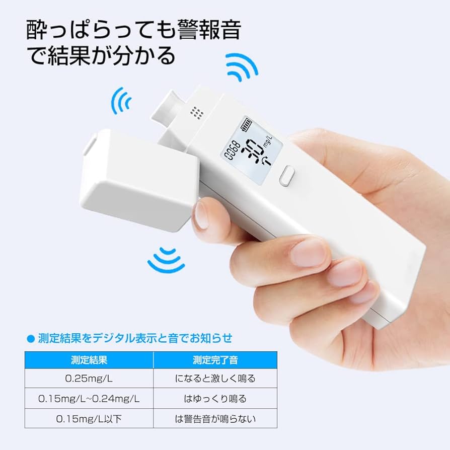 Amazon | アルコールチェッカー アルコール検知器 高精度 非接触型