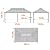 VEIKOU 14'x24' Hardtop Gazebo, Gazebo with Netting and Curtain, Vertical Stripes Galvanized Roof, Metal Gazebo with Aluminum Frame for Patio, Garden, Lawn