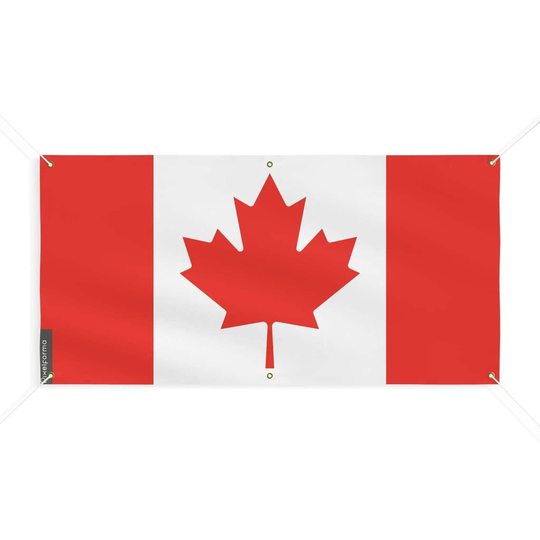 Drapeau du Canada de qualité supérieure taille M 170x340cm à 6 oeillets renforcés