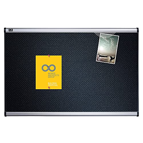 Quartet B347A Bulletin Board, Foam, 6-Ft X4-Ft, Aluminum Frame #TOP7
