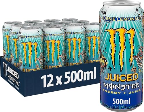 Scatena la bestia! Monster Energy - Juiced Aussie Lemonade - 12x 500ml