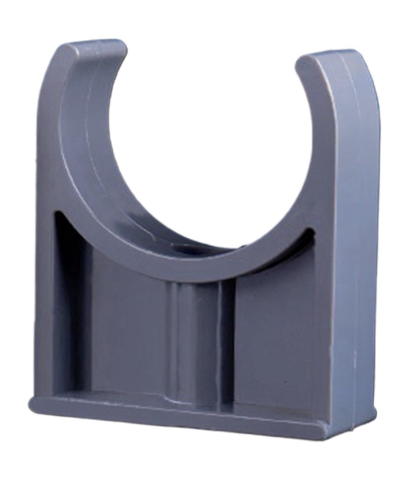 Abrazaderas De Tubo PVC Gris for Tanque Peces, Conector Agua for Jardín, Riego Agrícola, ID, 20~110mm, 2 Piezas