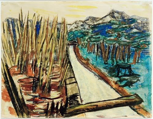 Posters et Art Max Beckmann paysage vintage déco murale salon 60x90