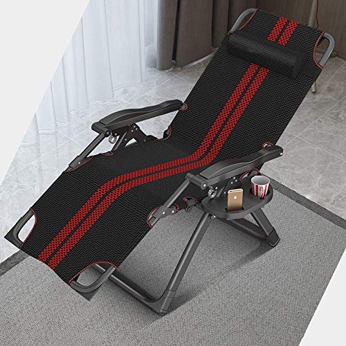 Sillas reclinables de gran tamaño para patio camping playa y césped portátiles XL 4