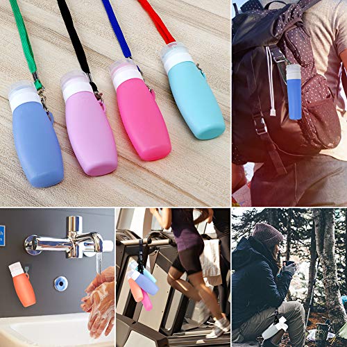 image for RITPACK Leak Proof Travel-Bottles TSA Approved Containers, 3oz Squeeze