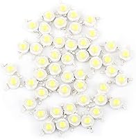 Vista 1 de Cuentas LED, 50 cuentas SMD de alta potencia con reflejos de 1 W, chips de diodo emisor de luz de imitación para accesorios de iluminación