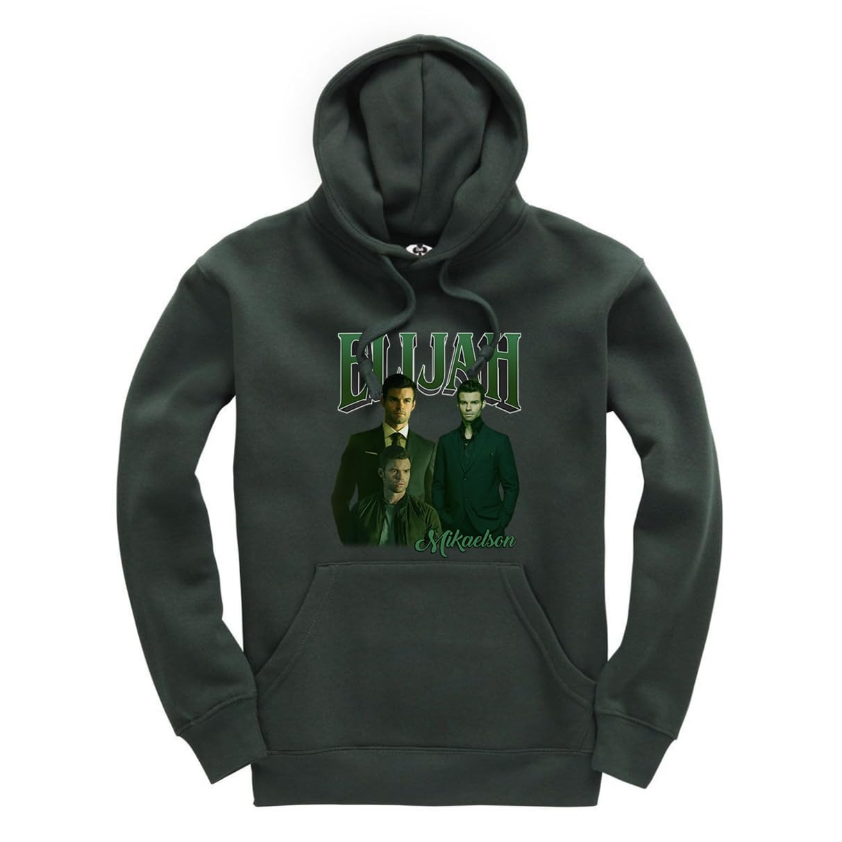 Elijah Mikaelson vampire original Jumper Unisex Funny Adults Hoodie Jumper Forest Green