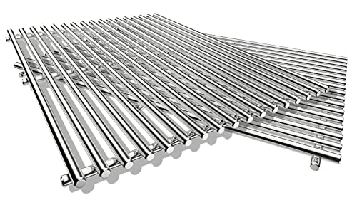 9MM 18.75" Grill Grates for Weber Genesis II, Grill Parts for Weber Genesis 2 300 & GS4 Genesis II LX 300 Series Grills, 304 Stainless Steel Replacement Grates for Weber Genesis II E 310 E&S 315 320 by QuliMetal - Image 8