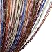 ave split Decorative Door String Curtain Wall Panel Fringe Window Room Divider Blind Divider Tassel Screen Home 100cm200cm (Old Colorfull)