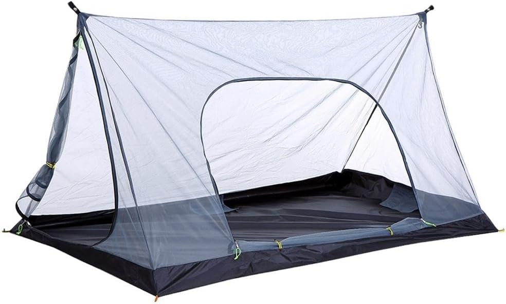 Breathable Camping Insect Net Tent Sleeping Canopy | Ultra Mesh for Outdoor Sports, Oxford Cloth | Portable, Easy Setup, Pegs & Ropes Included | Hiking, Backpacking, Traveling |