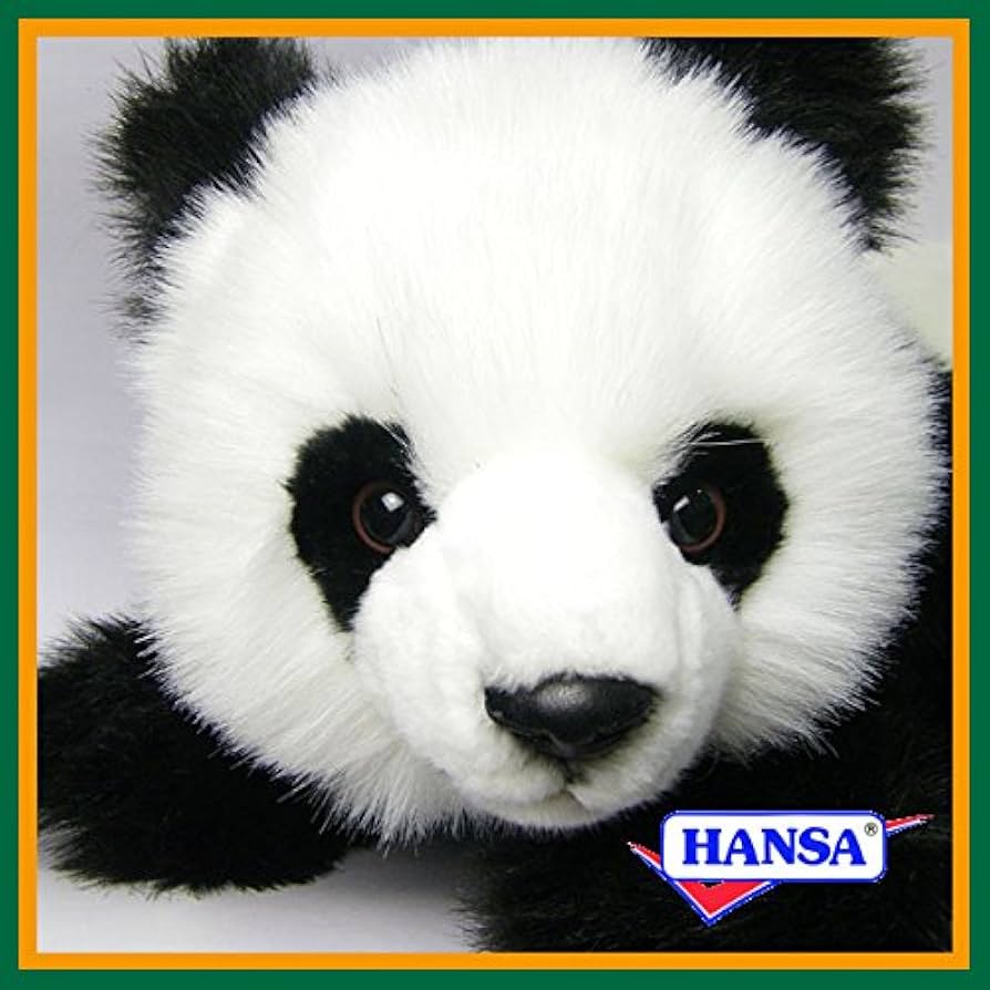 Amazon.co.jp: HANSA ハンサ ぬいぐるみ 4182 子ジャイアントパンダ 65