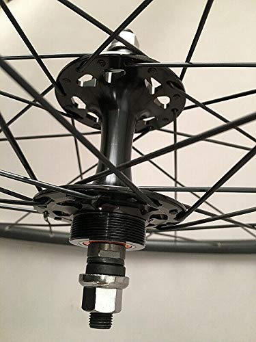 Alex Rims Da22 Black Fixed Gear Track Bike Wheelset 32H Singlespeed Formula Hubs #TOP7