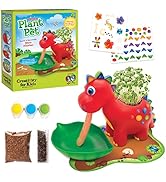Creativity for Kids Dinosaur Self Watering Plant Pet, Kids Plant Growing Kit, Dinosaur Crafts for...