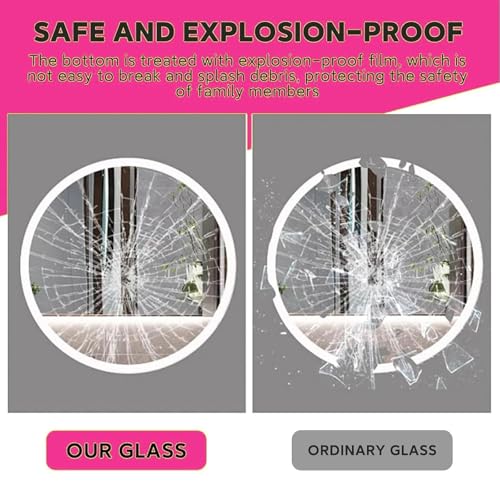 Infinity Spiegel Tunnel Lampe, LED Nachtlicht mit Fernbedienung, Sensorisches RGB-Licht, 358 magische Effekte für Zimmer und Schlafzimmer, 30cm (50cm)