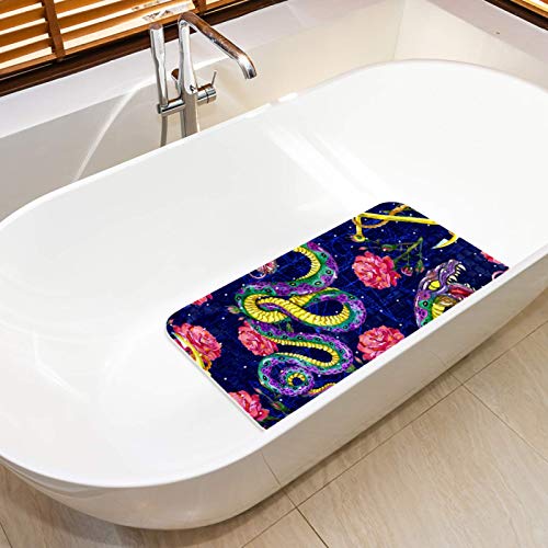 Tapis de bain bébé serpent rose Bennigiry pour des bains joyeux - 6