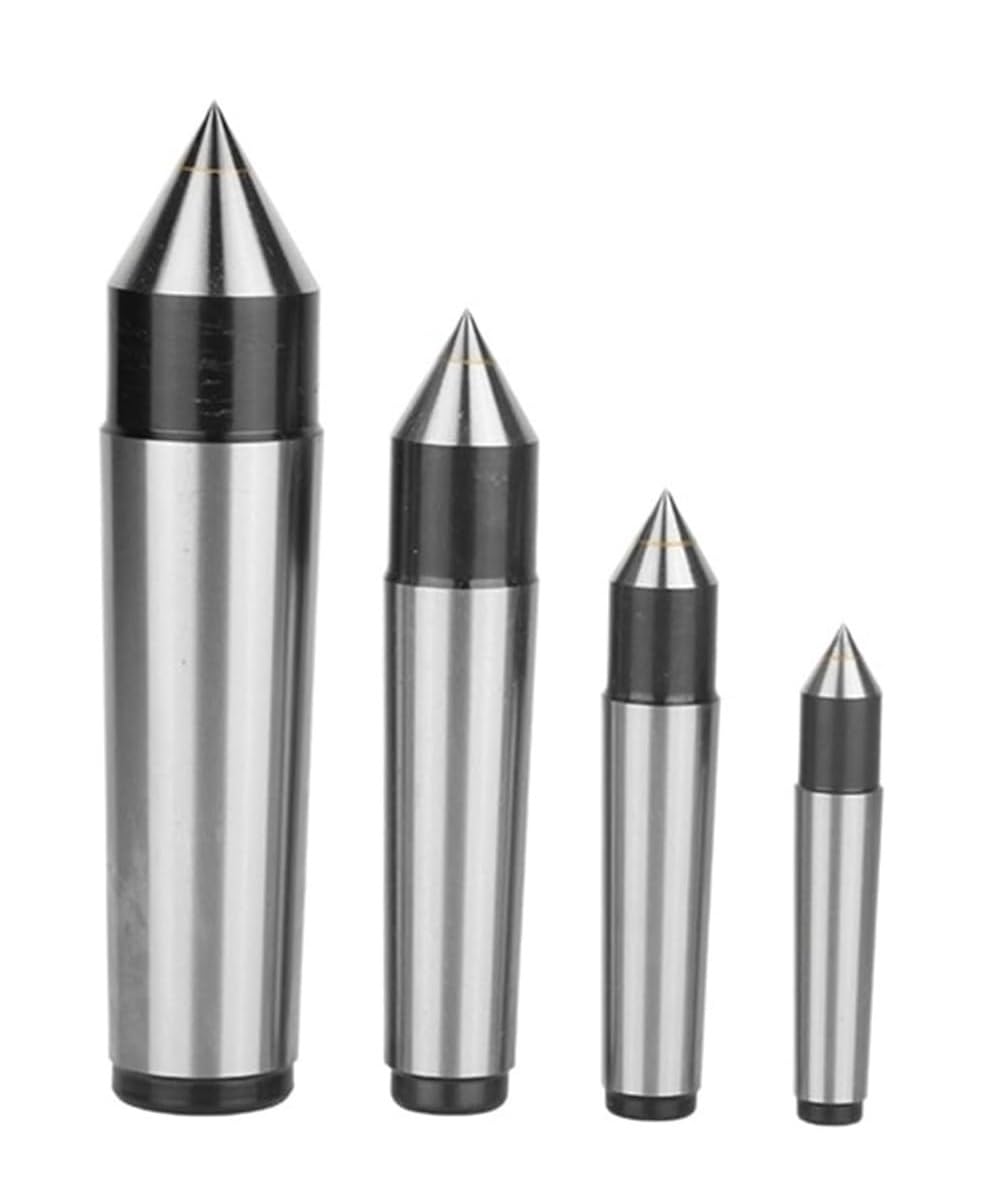 Alloy Fixed Center for MT1/MT2/MT3/MT4 Lathes - Durable Solid Dead Center Tool 1pc(Mt1)
