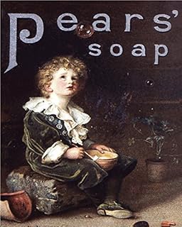 Pears Soap Bubbles Matchless for The Complexion Metal Wall Sign 6x8inches Plaque Vintage Retro Poster Art Picture Print