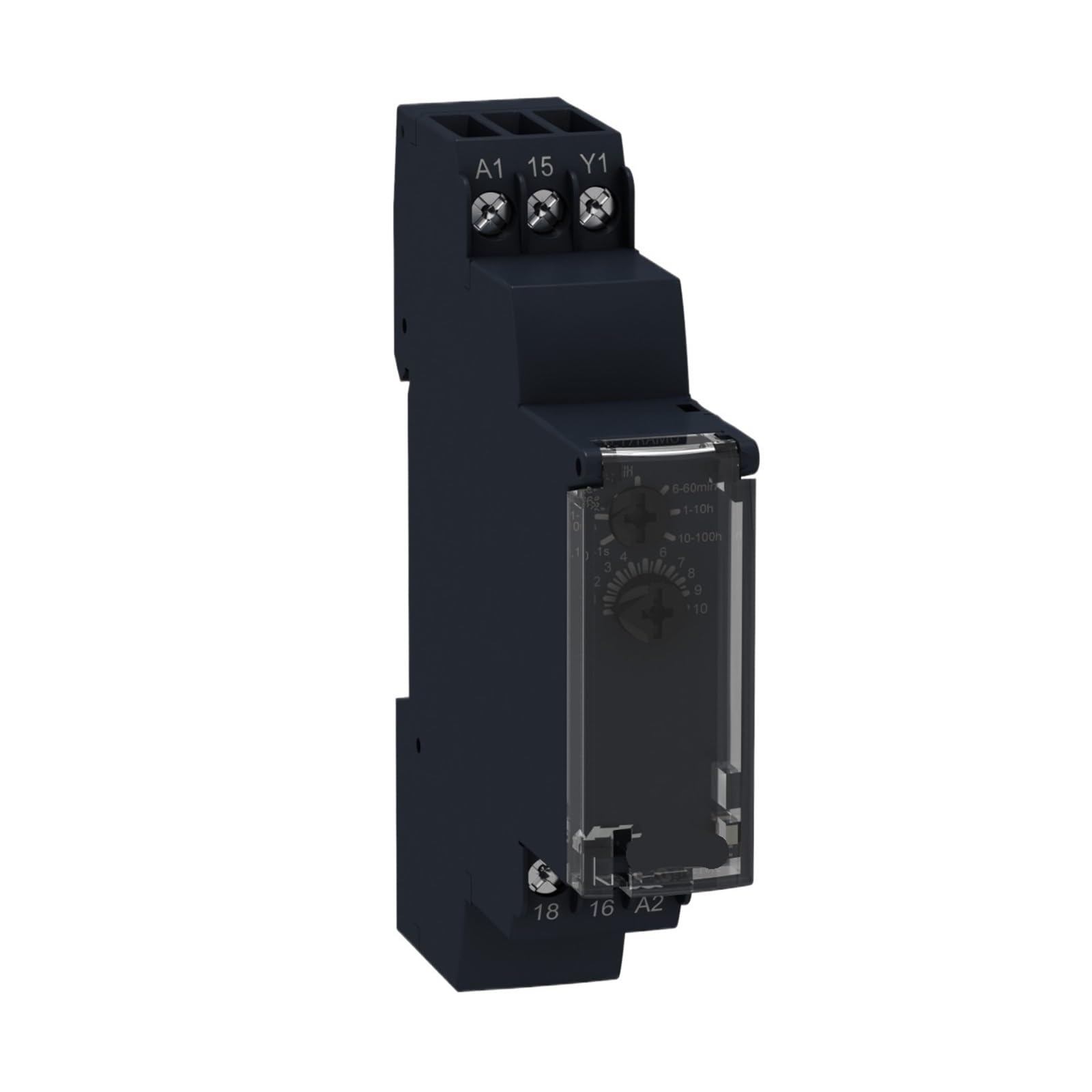 CXDFRSER RE11RCMU RE17RCMU single function relay, Timer Relays, 8A, 1CO, 1s..100h, off delay, 24V DC or 24...240V AC DC