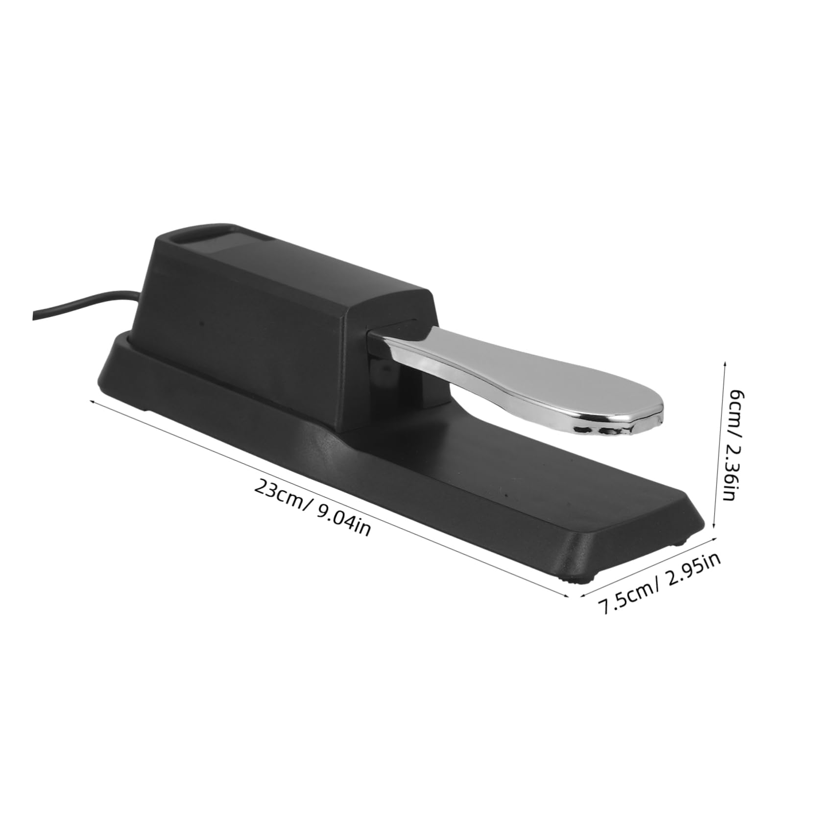 FUNOMOCYA Electronic Piano Pedal Replacement Sustain Pedal for Keyboard Durable Practical