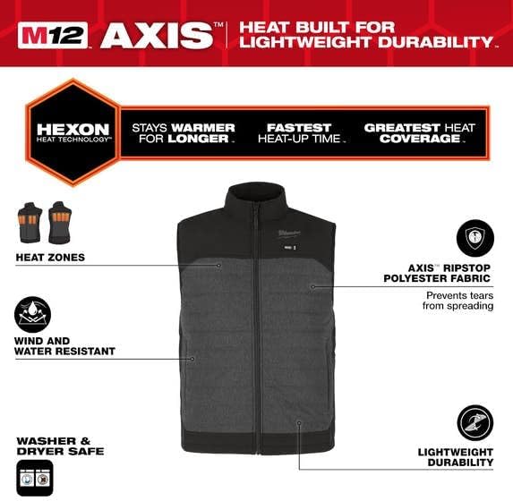 Milwaukee Electric - M12TRADE Heated AXISTRADE Vest