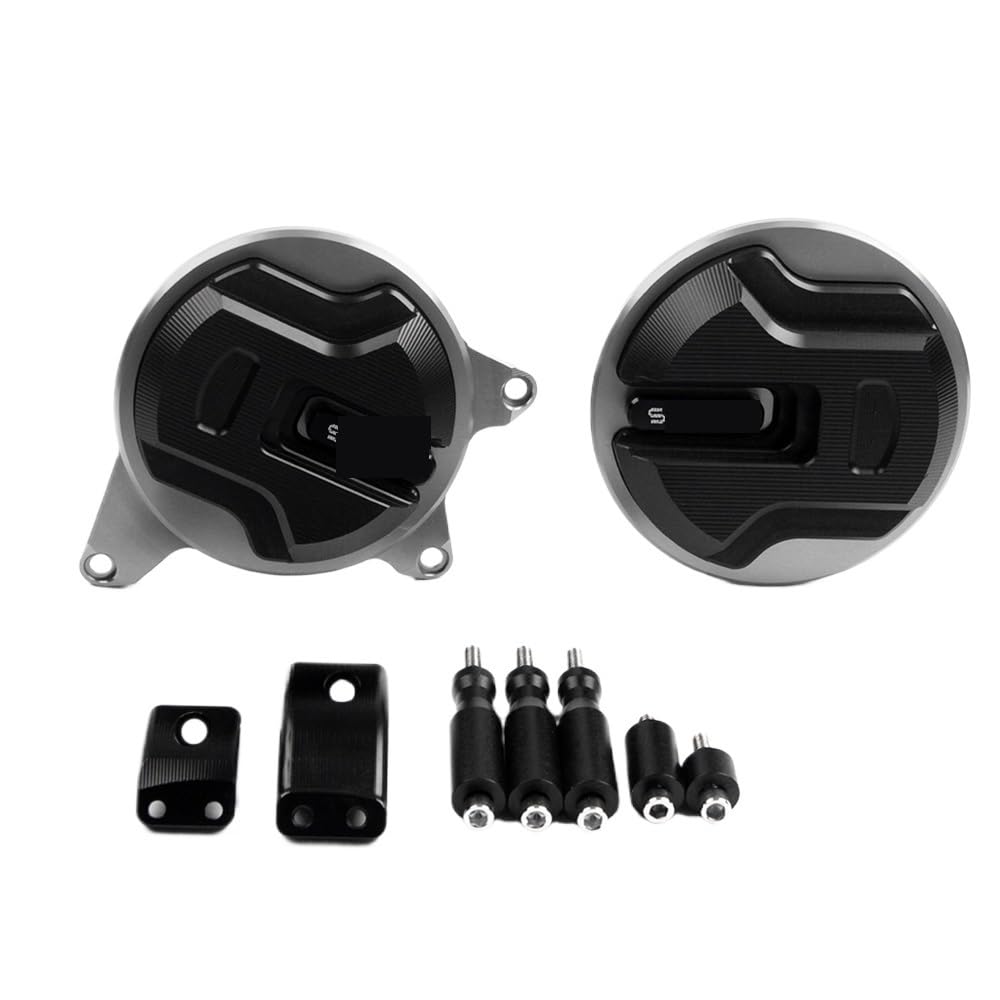 Protector de motor NMAX155 cubierta estator CNC para evitar costosas fisuras de cárter 5