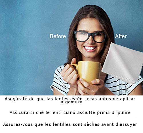 3 pezzo di salviettine anti-appannamento, Panno in...