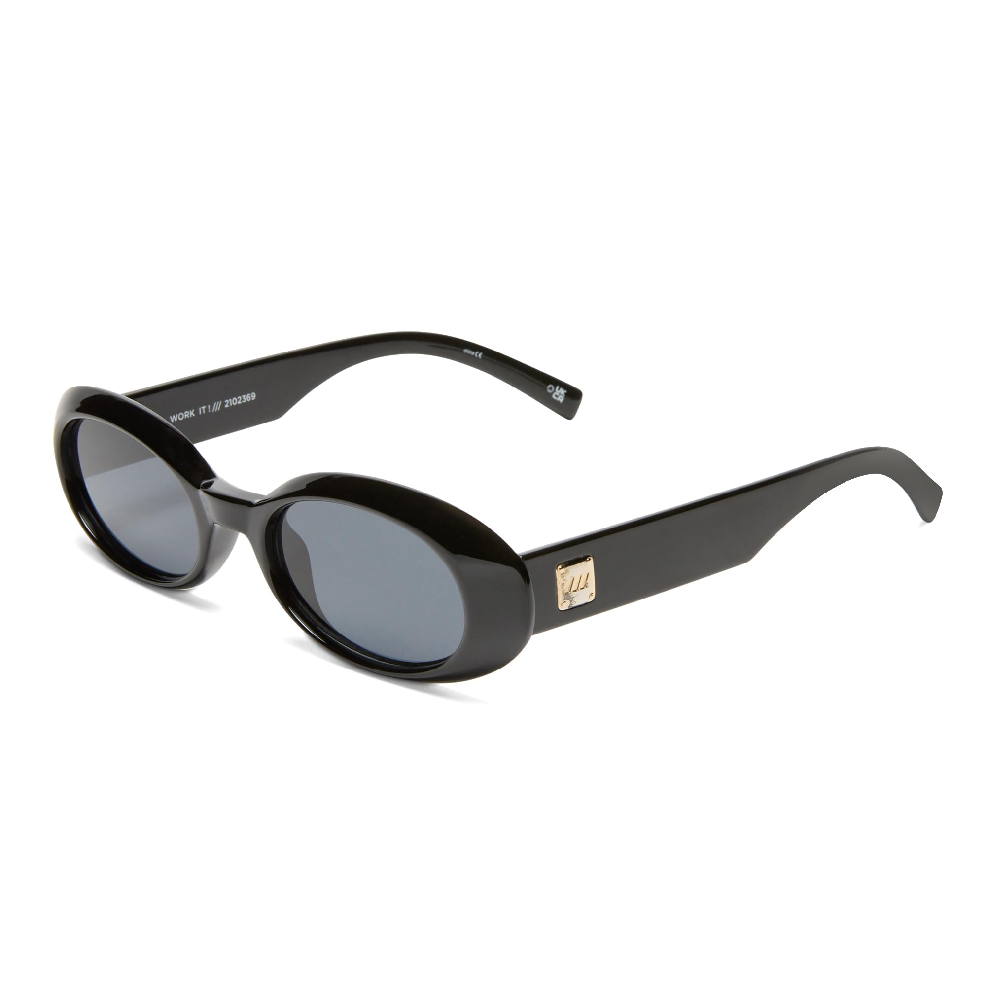Le Specs WORK IT! Occhiali da sole da donna, forma ovale con alta protezione UV